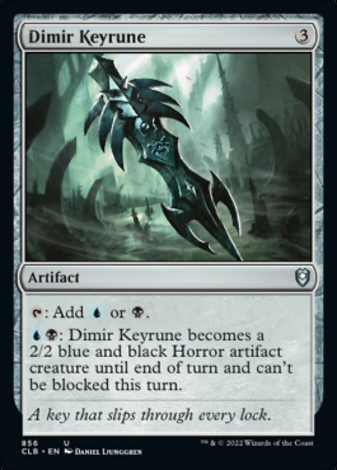 Dimir Keyrune [Commander Legends: Battle for Baldur's Gate] | Shuffle n Cut Hobbies & Games