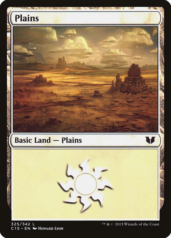 Plains (325) [Commander 2015] | Shuffle n Cut Hobbies & Games