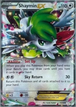 Shaymin EX (77/108) (Punches 'n' Bites - Patrick Martinez) [World Championships 2015] | Shuffle n Cut Hobbies & Games