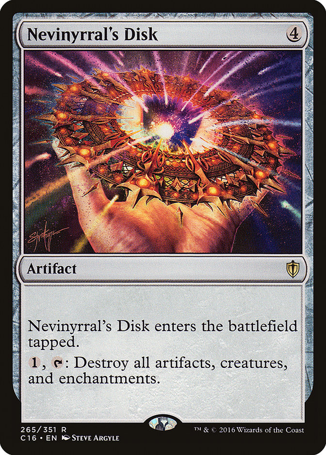 Nevinyrral's Disk [Commander 2016] | Shuffle n Cut Hobbies & Games