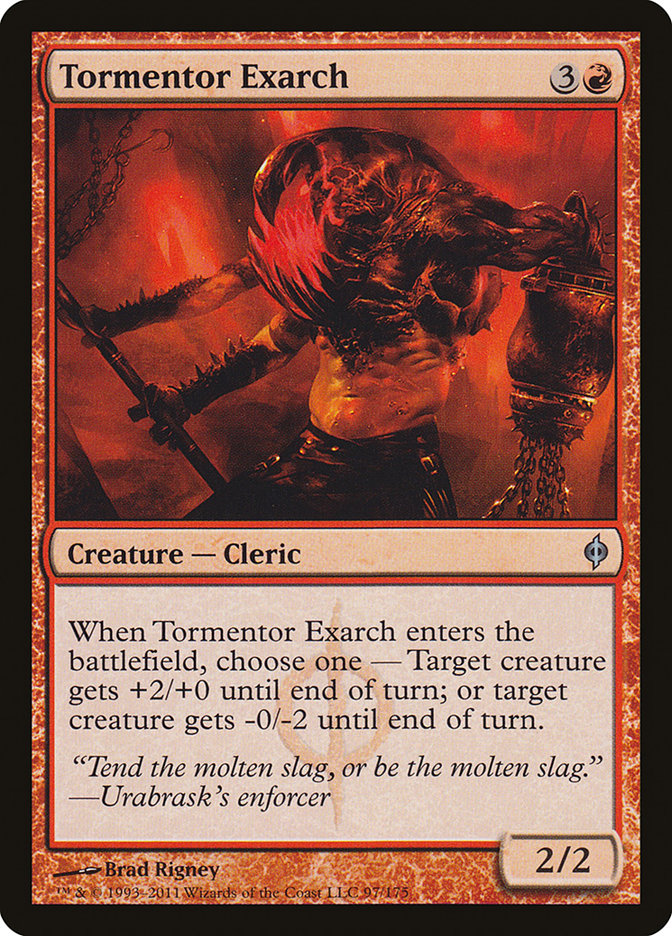 Tormentor Exarch [New Phyrexia] | Shuffle n Cut Hobbies & Games