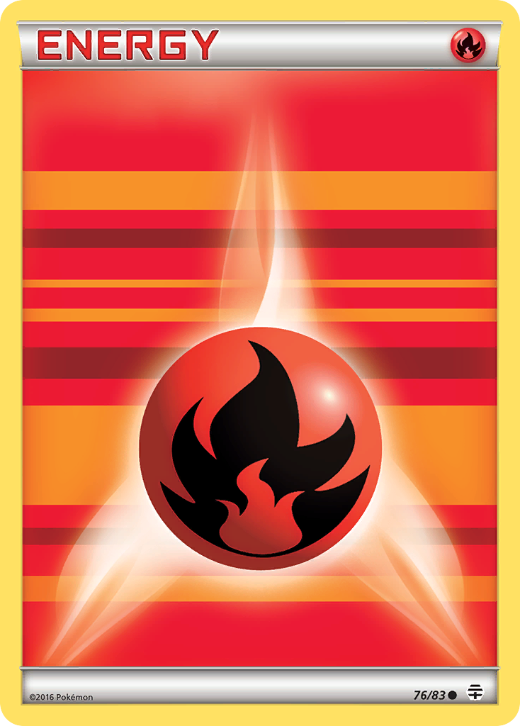 Fire Energy (76/83) [XY: Generations] | Shuffle n Cut Hobbies & Games