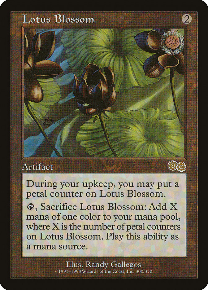 Lotus Blossom [Urza's Saga] | Shuffle n Cut Hobbies & Games