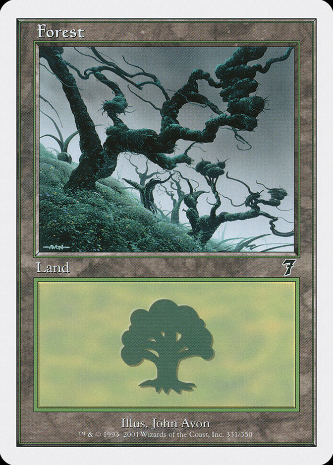 Forest (331) [Seventh Edition] | Shuffle n Cut Hobbies & Games