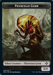 Phyrexian Germ // Treasure (21) Double-Sided Token [Modern Horizons 2 Tokens] | Shuffle n Cut Hobbies & Games