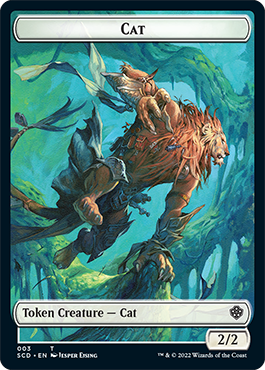 Insect // Cat Double-Sided Token [Starter Commander Decks] | Shuffle n Cut Hobbies & Games