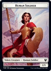 Human Soldier // Elemental Double-Sided Token [Theros Beyond Death Tokens] | Shuffle n Cut Hobbies & Games