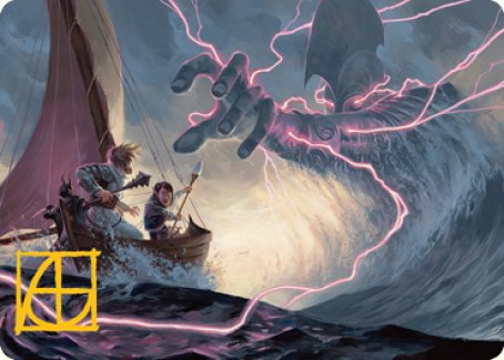 Hall of Storm Giants Art Card (Gold-Stamped Signature) [Dungeons & Dragons: Adventures in the Forgotten Realms Art Series] | Shuffle n Cut Hobbies & Games