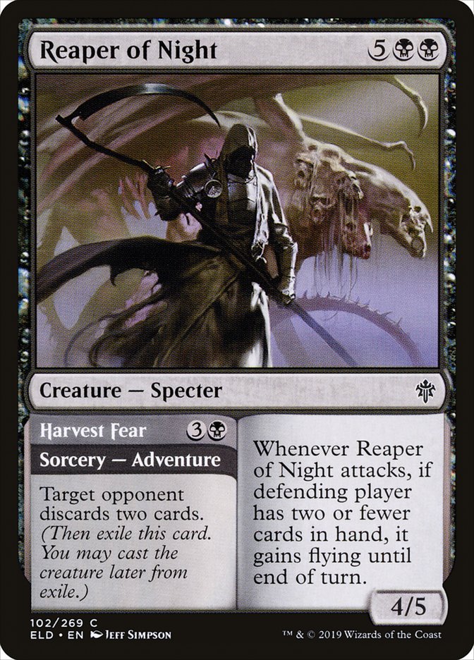 Reaper of Night // Harvest Fear [Throne of Eldraine] | Shuffle n Cut Hobbies & Games