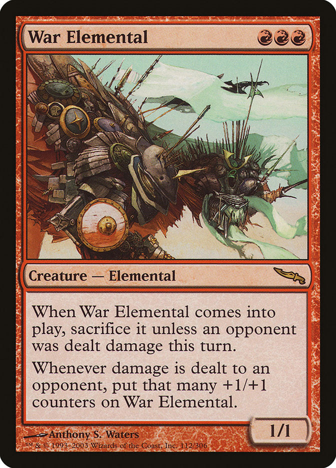 War Elemental [Mirrodin] | Shuffle n Cut Hobbies & Games