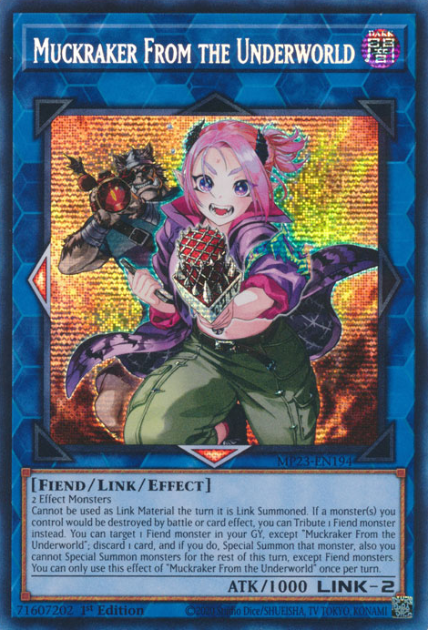 Muckraker From the Underworld [MP23-EN194] Prismatic Secret Rare | Shuffle n Cut Hobbies & Games