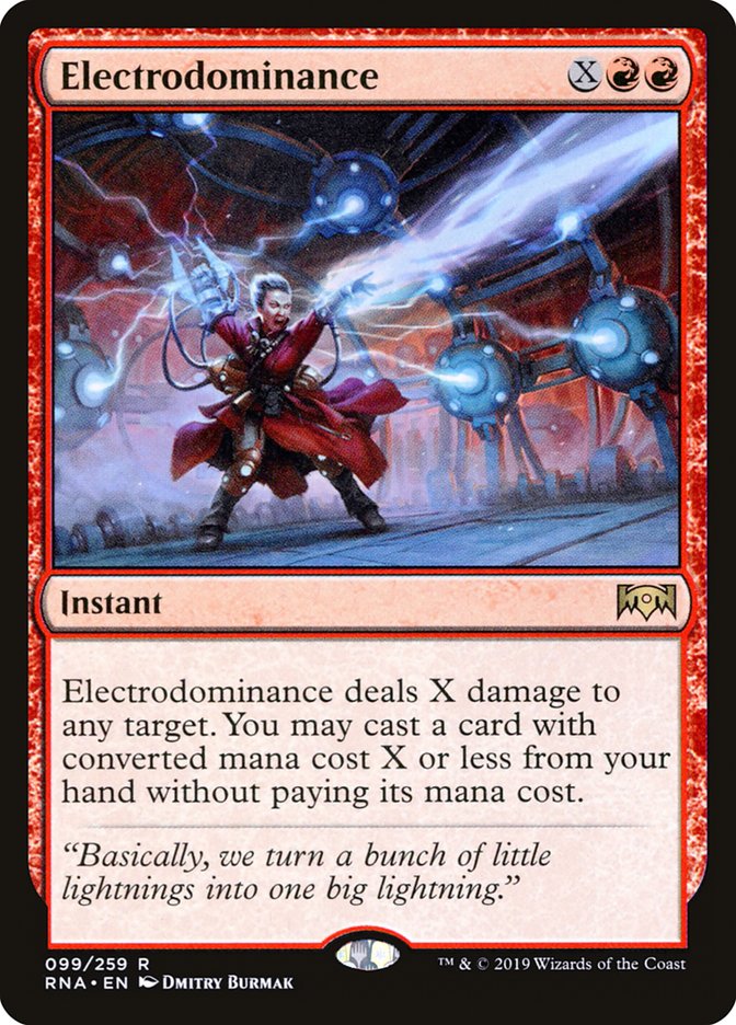 Electrodominance [Ravnica Allegiance] | Shuffle n Cut Hobbies & Games