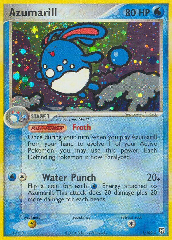 Azumarill (1/109) (Theme Deck Exclusive) [EX: Team Rocket Returns] | Shuffle n Cut Hobbies & Games