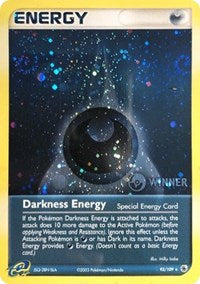 Darkness Energy (93/109) (Special) (Winner) [EX: Ruby & Sapphire] | Shuffle n Cut Hobbies & Games