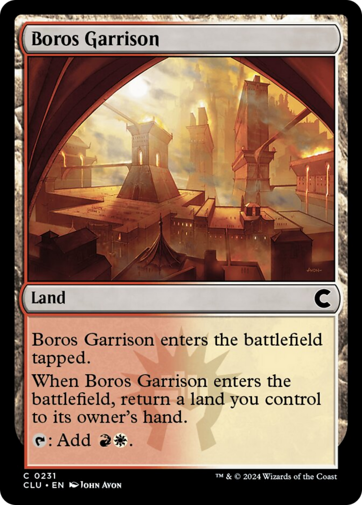 Boros Garrison [Ravnica: Clue Edition] | Shuffle n Cut Hobbies & Games