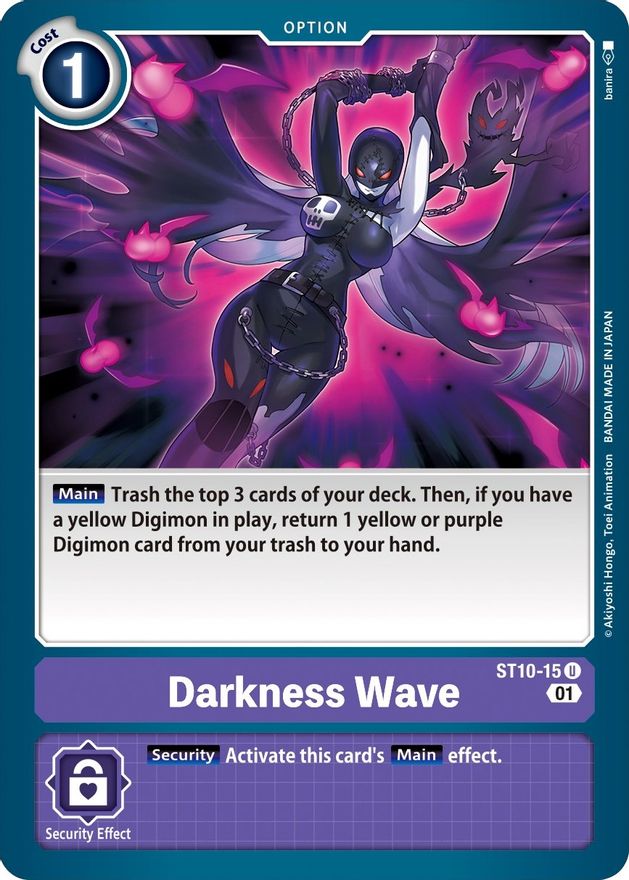 Darkness Wave [ST10-15] [Starter Deck: Parallel World Tactician] | Shuffle n Cut Hobbies & Games