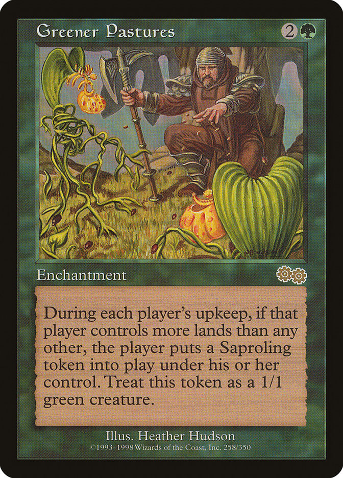 Greener Pastures [Urza's Saga] | Shuffle n Cut Hobbies & Games