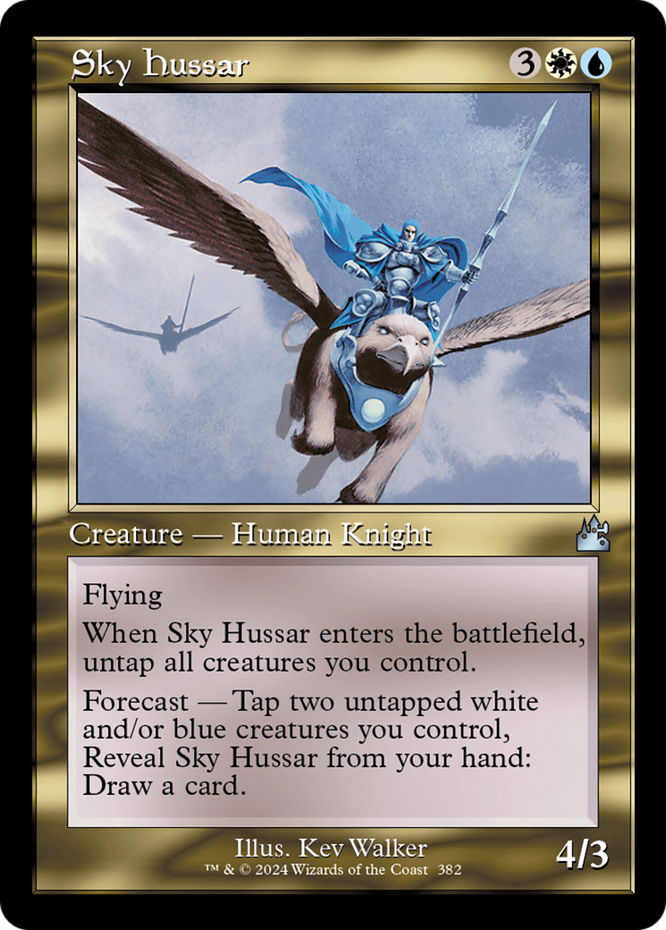 Sky Hussar (Retro Frame) [Ravnica Remastered] | Shuffle n Cut Hobbies & Games