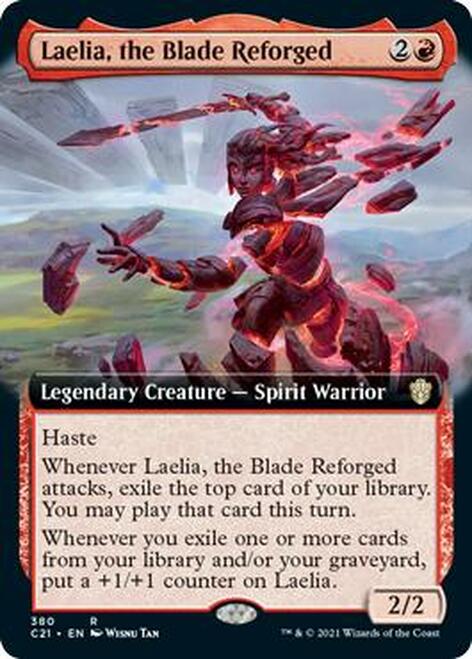 Laelia, the Blade Reforged (Extended Art) [Commander 2021] | Shuffle n Cut Hobbies & Games