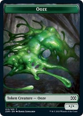 Ooze // Wurm (029) Double-Sided Token [Double Masters Tokens] | Shuffle n Cut Hobbies & Games