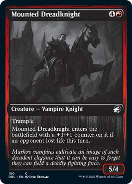 Mounted Dreadknight [Innistrad: Double Feature] | Shuffle n Cut Hobbies & Games