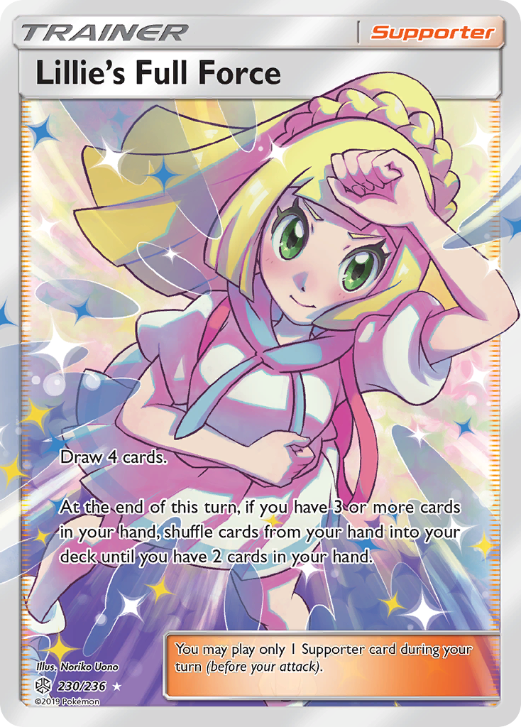 Lillie's Full Force (230/236) [Sun & Moon: Cosmic Eclipse] | Shuffle n Cut Hobbies & Games