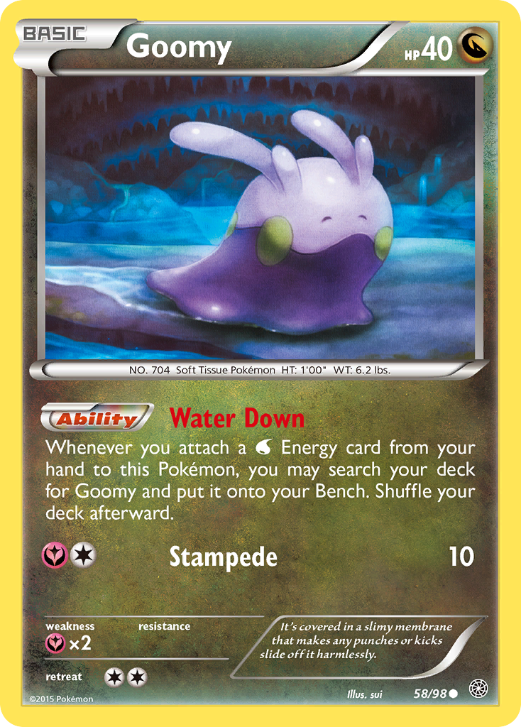 Goomy (58/98) [XY: Ancient Origins] | Shuffle n Cut Hobbies & Games