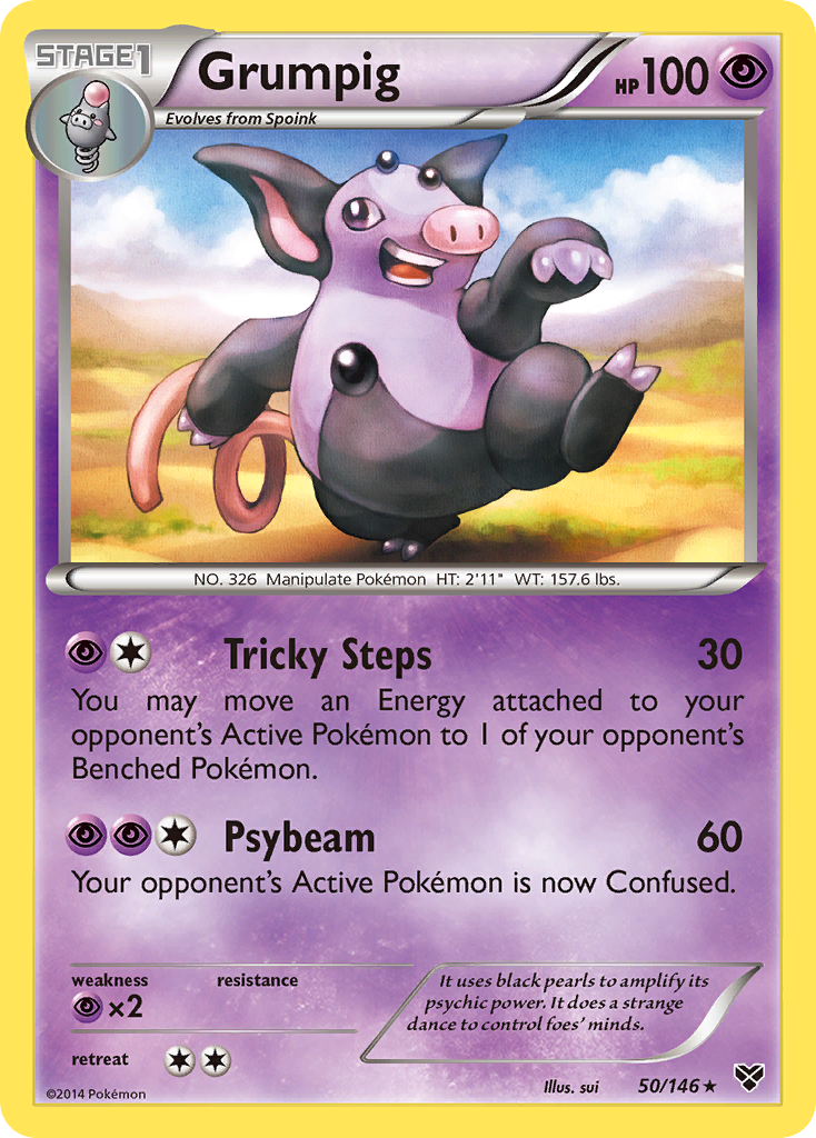 Grumpig (50/146) [XY: Base Set] | Shuffle n Cut Hobbies & Games