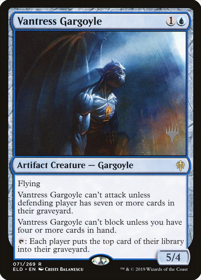 Vantress Gargoyle (Promo Pack) [Throne of Eldraine Promos] | Shuffle n Cut Hobbies & Games