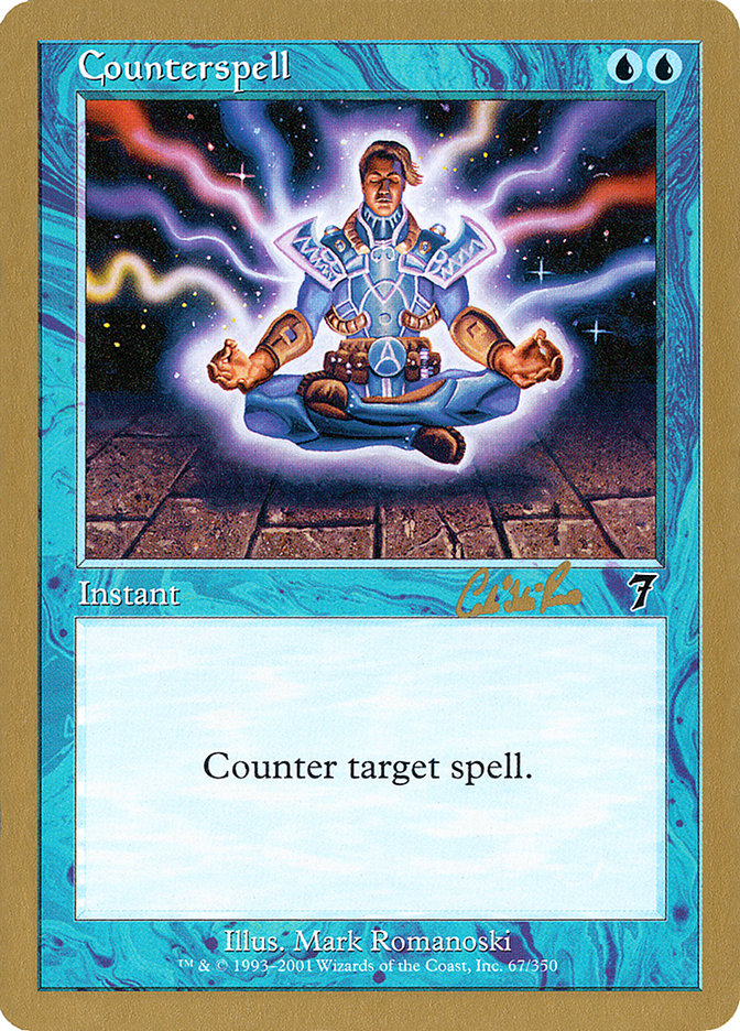 Counterspell (Carlos Romao) [World Championship Decks 2002] | Shuffle n Cut Hobbies & Games