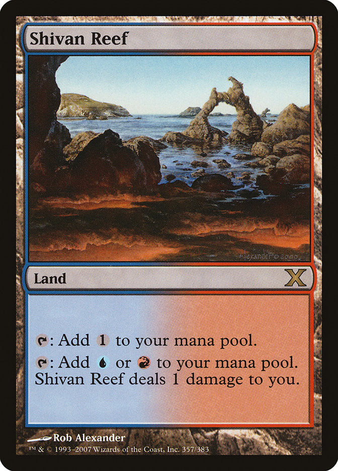 Shivan Reef [Tenth Edition] | Shuffle n Cut Hobbies & Games