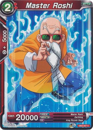 Master Roshi [DB3-007] | Shuffle n Cut Hobbies & Games