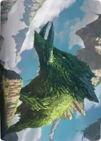 Yasharn, Implacable Earth Art Card [Zendikar Rising Art Series] | Shuffle n Cut Hobbies & Games