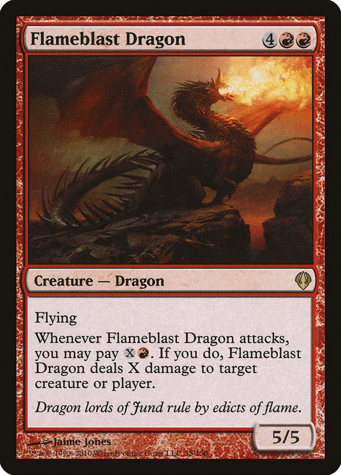 Flameblast Dragon [Archenemy] | Shuffle n Cut Hobbies & Games