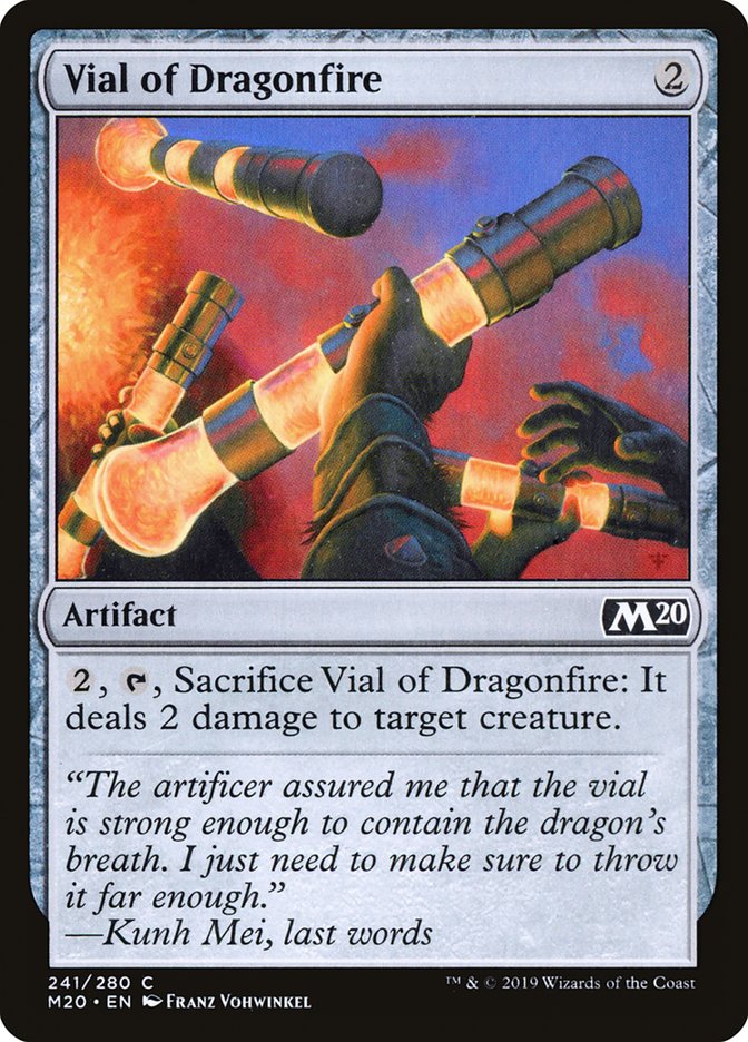 Vial of Dragonfire [Core Set 2020] | Shuffle n Cut Hobbies & Games