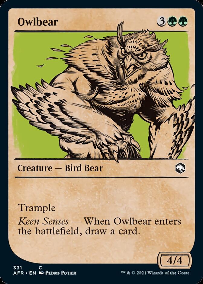 Owlbear (Showcase) [Dungeons & Dragons: Adventures in the Forgotten Realms] | Shuffle n Cut Hobbies & Games