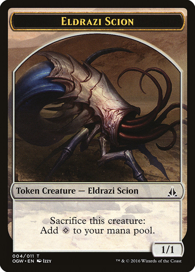 Eldrazi Scion Token (004/011) [Oath of the Gatewatch Tokens] | Shuffle n Cut Hobbies & Games