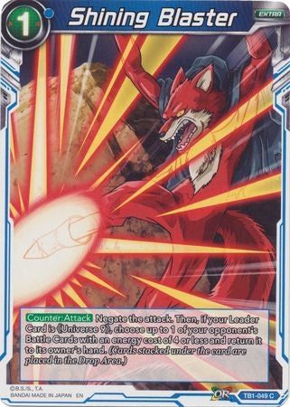 Shining Blaster (Reprint) (TB1-049) [Battle Evolution Booster] | Shuffle n Cut Hobbies & Games