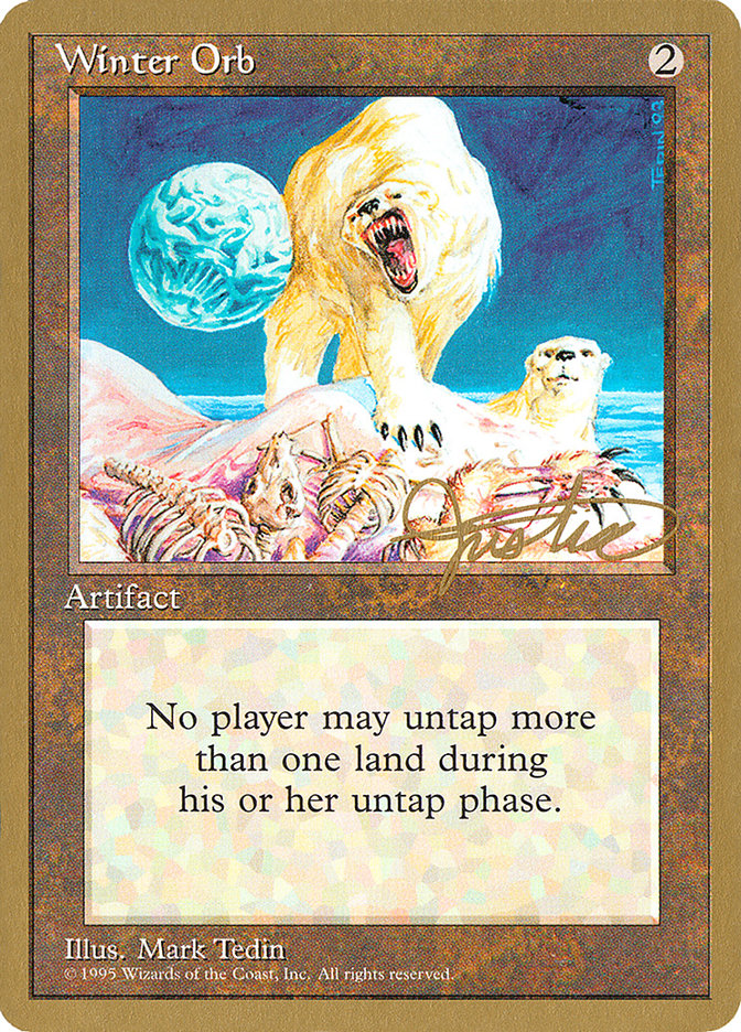 Winter Orb (Mark Justice) [Pro Tour Collector Set] | Shuffle n Cut Hobbies & Games