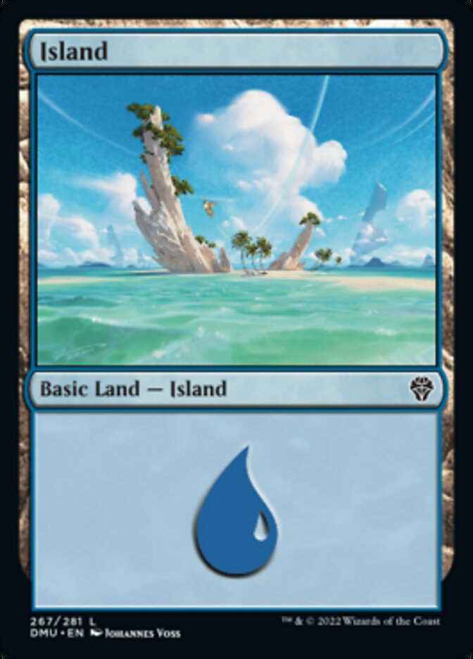 Island (267) [Dominaria United] | Shuffle n Cut Hobbies & Games