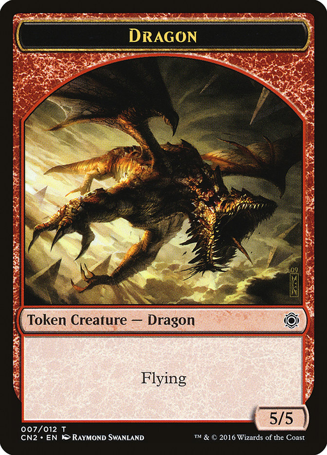 Dragon Token [Conspiracy: Take the Crown Tokens] | Shuffle n Cut Hobbies & Games