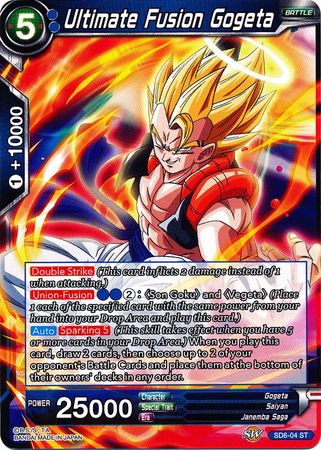 Ultimate Fusion Gogeta (Starter Deck - Resurrected Fusion) (SD6-04) [Miraculous Revival] | Shuffle n Cut Hobbies & Games