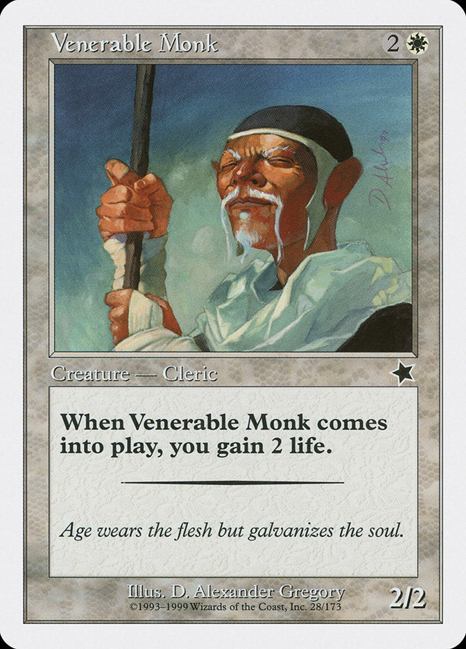 Venerable Monk [Starter 1999] | Shuffle n Cut Hobbies & Games