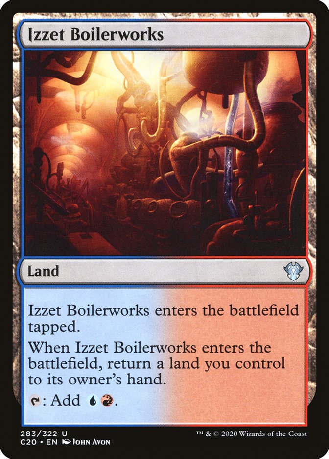 Izzet Boilerworks [Commander 2020] | Shuffle n Cut Hobbies & Games