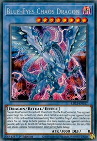 Blue-Eyes Chaos Dragon [LDS2-EN017] Secret Rare | Shuffle n Cut Hobbies & Games