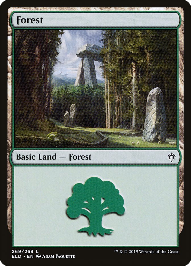 Forest (269) [Throne of Eldraine] | Shuffle n Cut Hobbies & Games