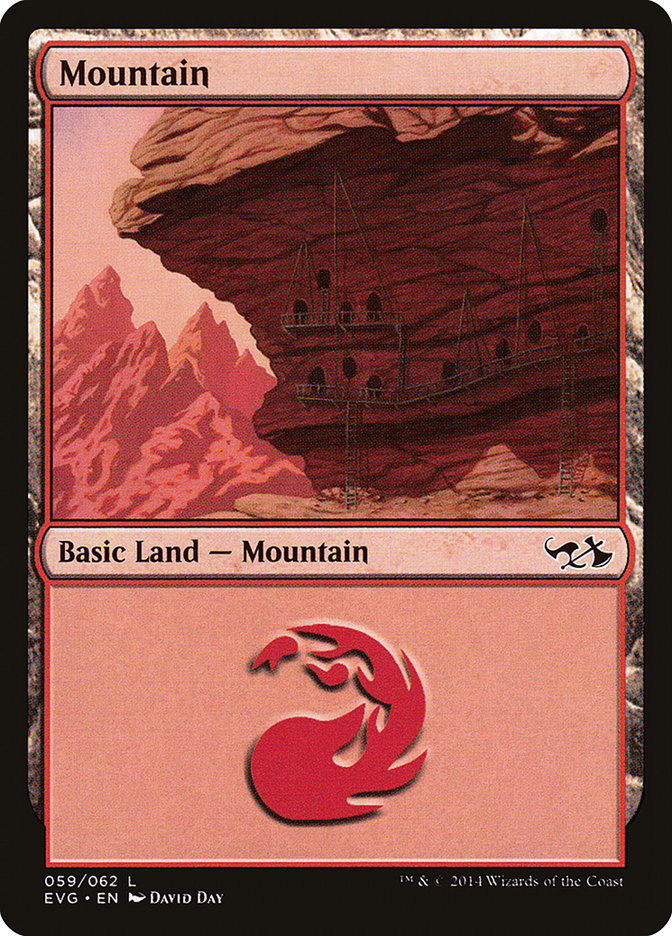 Mountain (59) (Elves vs. Goblins) [Duel Decks Anthology] | Shuffle n Cut Hobbies & Games