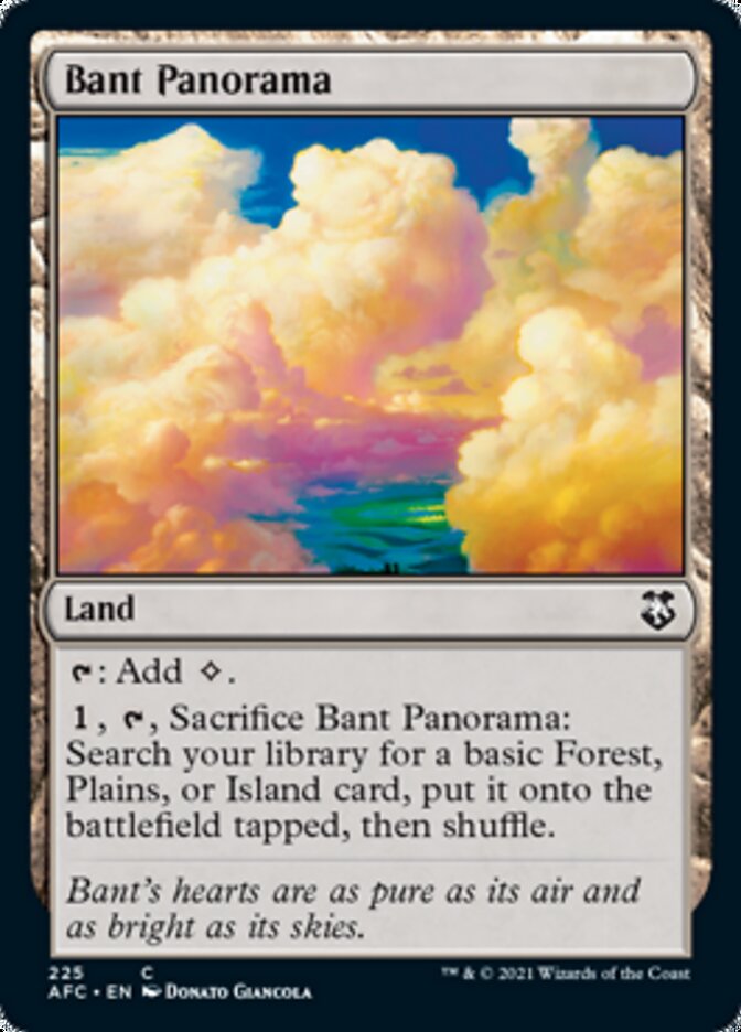 Bant Panorama [Dungeons & Dragons: Adventures in the Forgotten Realms Commander] | Shuffle n Cut Hobbies & Games