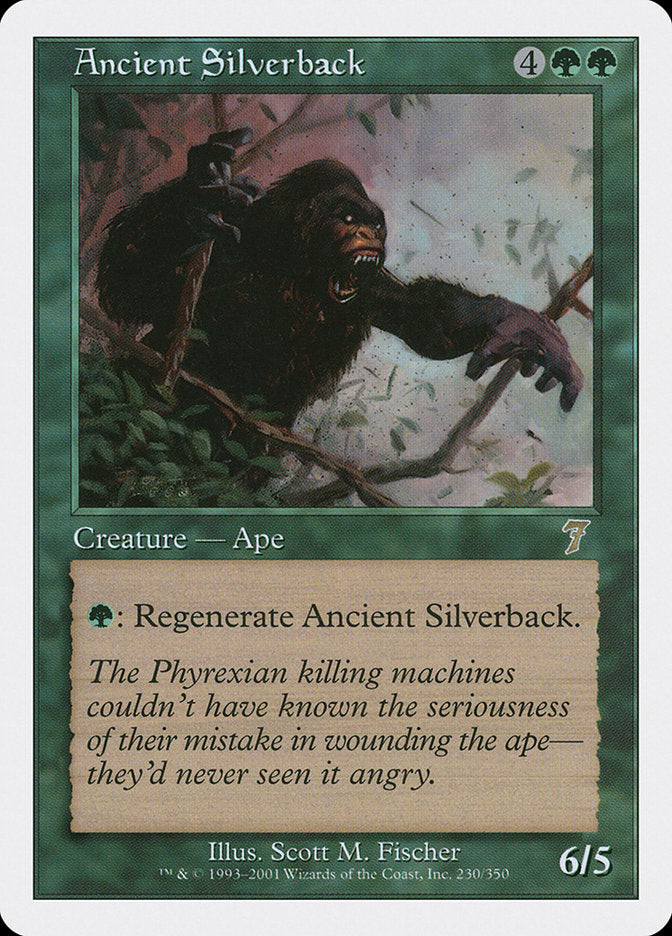 Ancient Silverback [Seventh Edition] | Shuffle n Cut Hobbies & Games