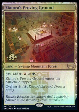 Ziatora's Proving Ground [Streets of New Capenna Prerelease Promos] | Shuffle n Cut Hobbies & Games